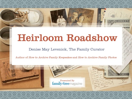 Heirloom Roadshow title slide