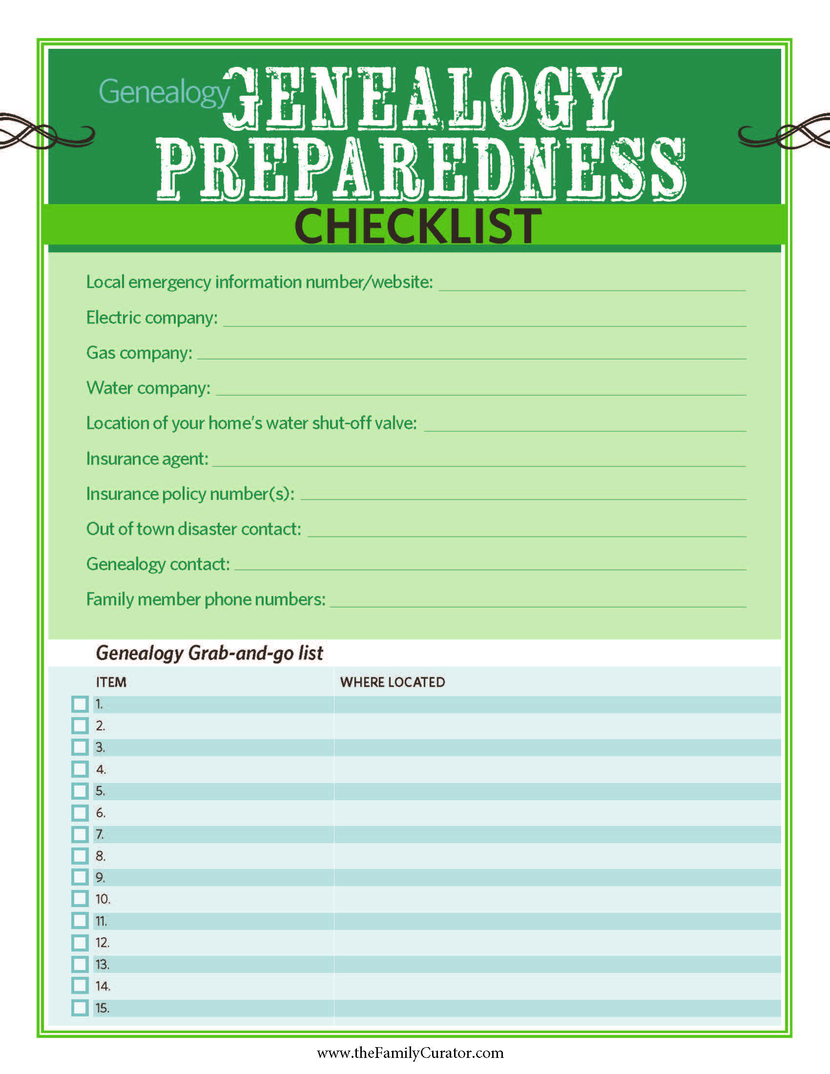 Be Prepared: Emergency Preparation Checklist for Families with