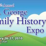 Only 2 Days ’til St. George Family History Expo 2010 #fhexpo