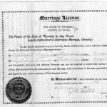 Part 2 The Documents, Reading Between the Lines, The Marriage Records of Arline Paulen and Albert F. Edwards