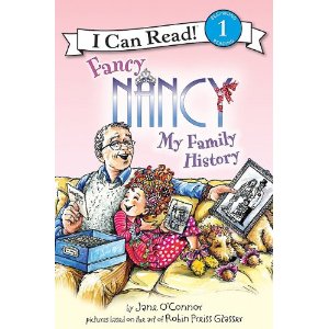 Heads Up: Fancy Nancy Does Family History