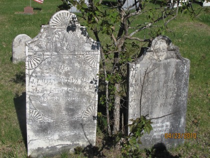 Tombstone Tuesday: James and Mercy Winsor Eternally Entwined