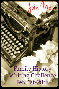 Are You Ready for the Family History Writing Challenge?