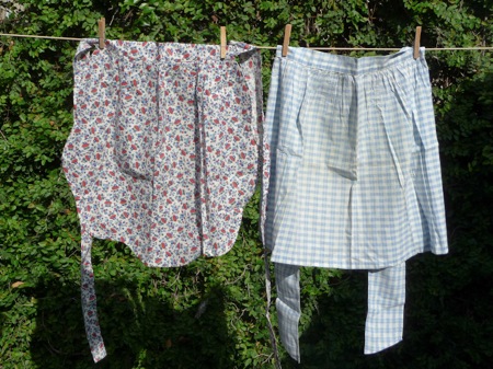 Aprons from Auntie’s Hope Chest for Treasure Chest Thursday