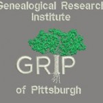 Off to GRIP for Genealogical Research Institute of Pittsburgh