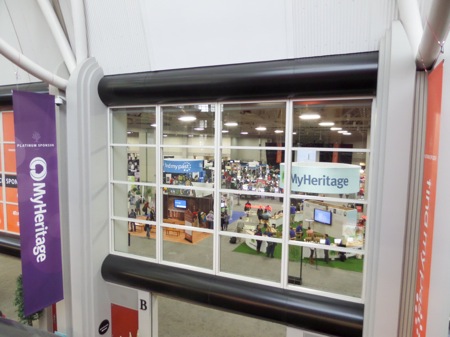 RootsTech2014 expo window