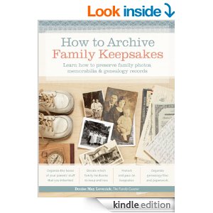How to Archive Family Keepsakes Kindle Edition Now Available