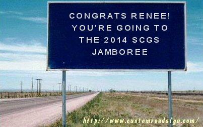 Look Who’s Going to 2014 SCGS Jamboree!