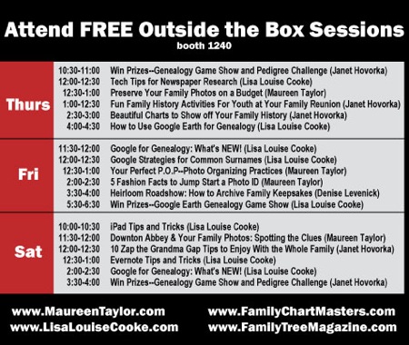 Outside the Box schedule