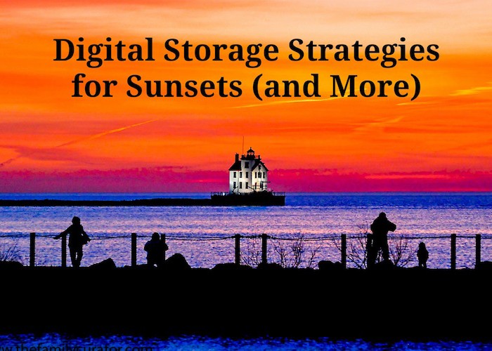Digital Storage Strategies for Sunsets