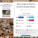 Win a Free Copy of My New Book: How to Archive Family Photos
