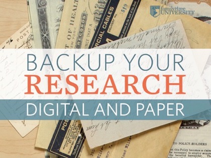 Backup Your Research Webinar