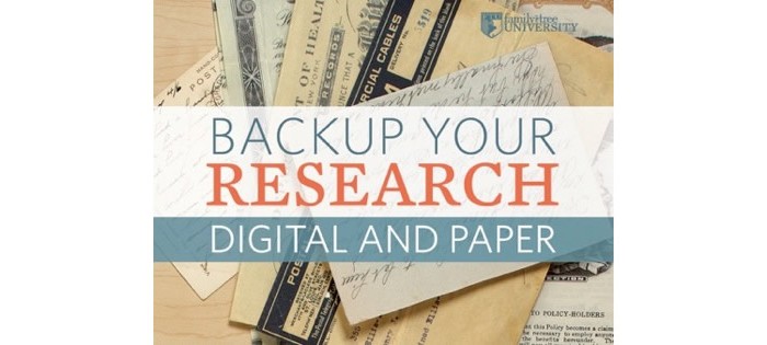 Back Up Your Research: Paper and Digital Webinar