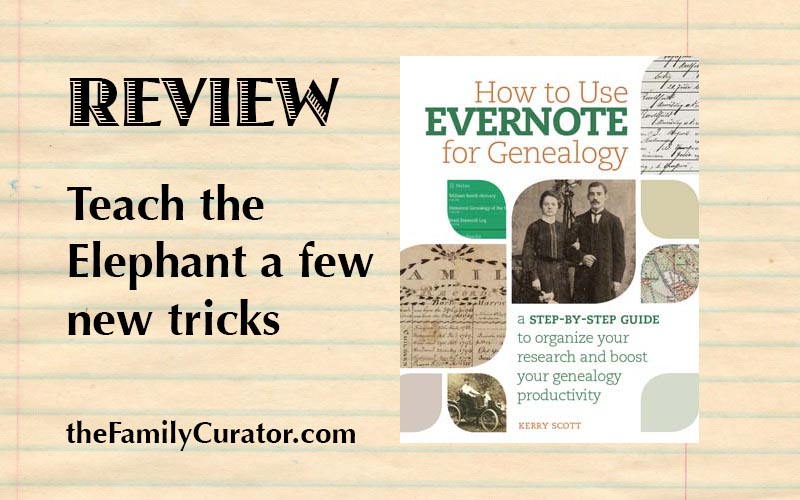 Evernote for Genealogy cover