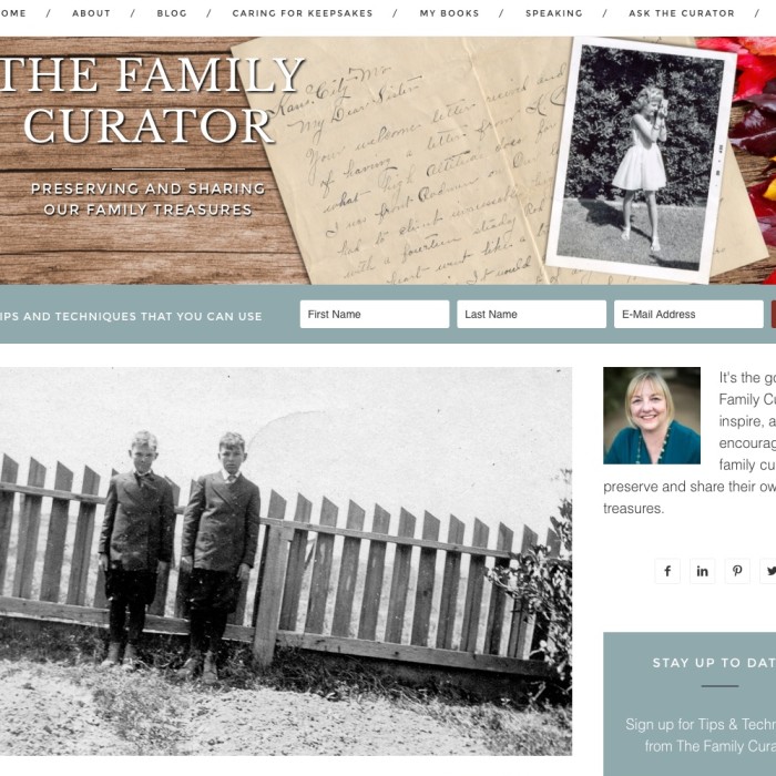The Family Curator is Mobile