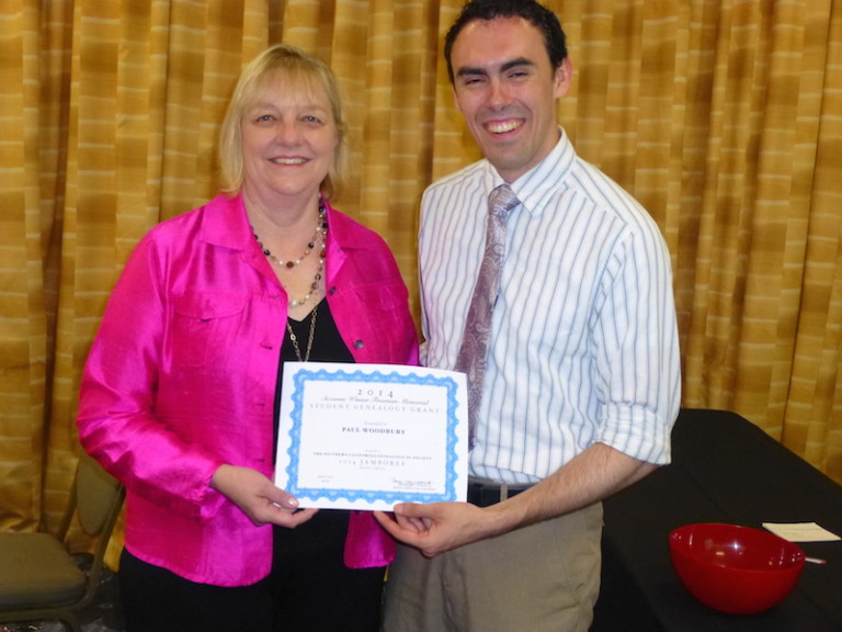 Paul Woodbury 2014 Grant Recipient