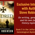 Review and Exclusive Interview with Genealogy Mystery Author Steve Robinson on New Release Kindred