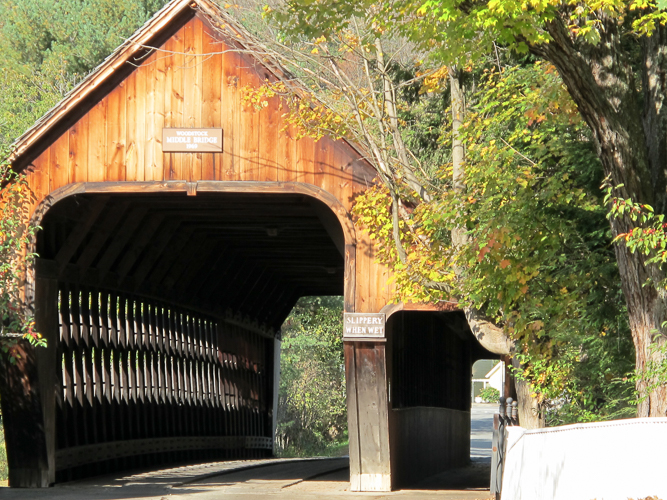 Middle Covered Bridge Woodstock Vermont