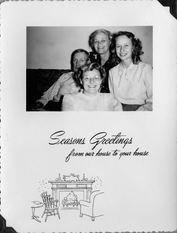 Christmas Greetings from Frank and Arline Brown