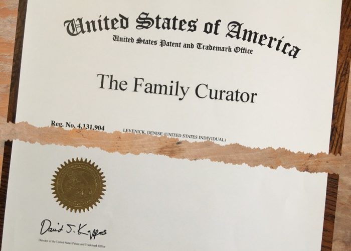 Celebrating The Family Curator Trademark Anniversary