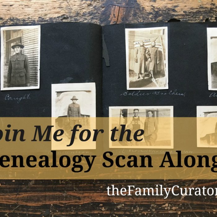 Join Me for the Genealogy Scan Along