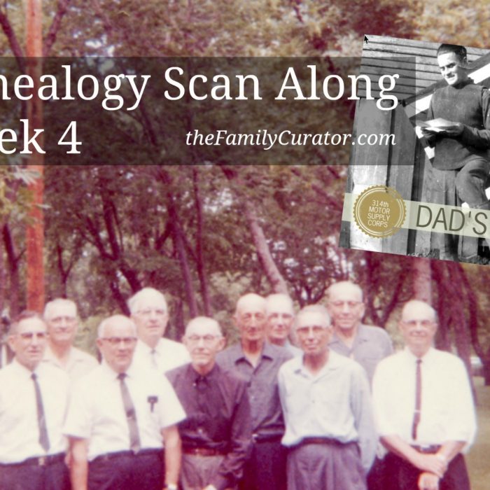 Genealogy Scan Along Week 4: Publish and Share