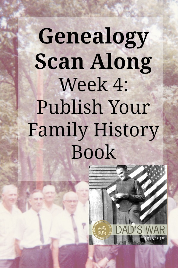 Scan and publish a family history photo book.