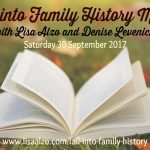 Fall Into Family History Month with Denise Levenick and Lisa Alzo