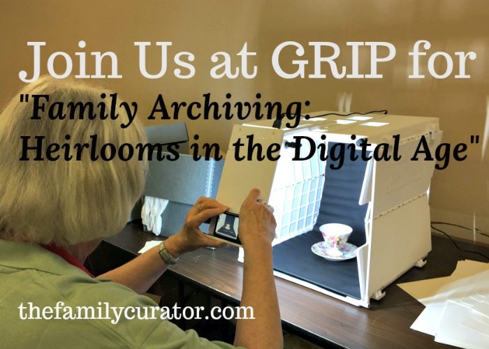 Join Us for “Family Archiving” at the Genealogical Research Institute of Pittsburgh