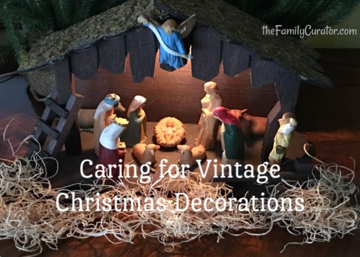 Caring for Vintage Christmas Decorations