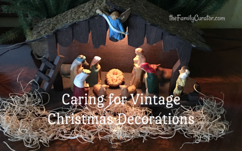 Caring for Vintage Christmas Decorations