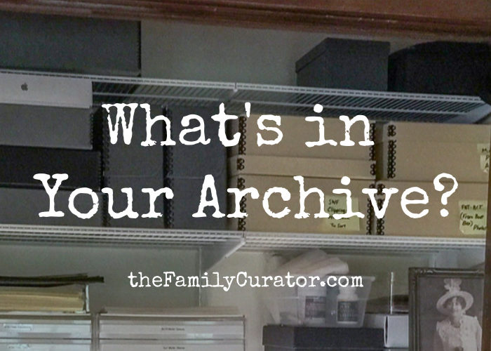 What’s In Your Archive?