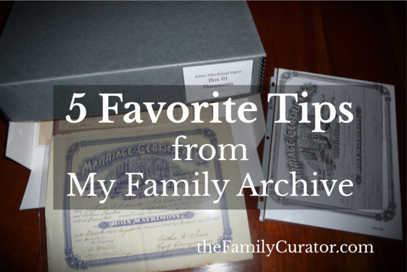 Favorite Tips from my family archive